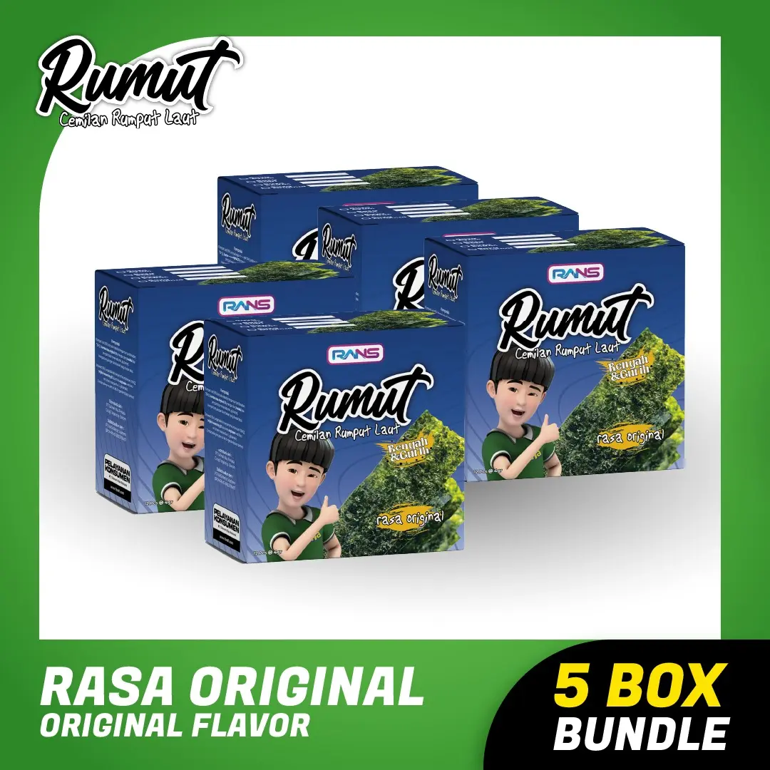 Rumut Goreng Rasa Original 4gr - Bundling 5 Box