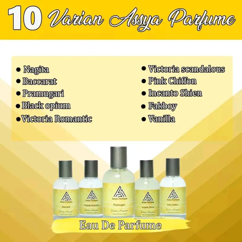 [COD] PARFUM ASSYA PARFUM PREMIUM UNISEX NON ALKOHOL 100%orginal 0