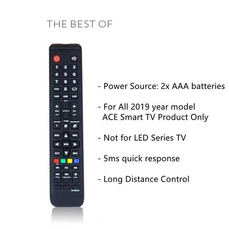 Remote Ace SMART TV Remote Controllers - TikTok Shop Philippines