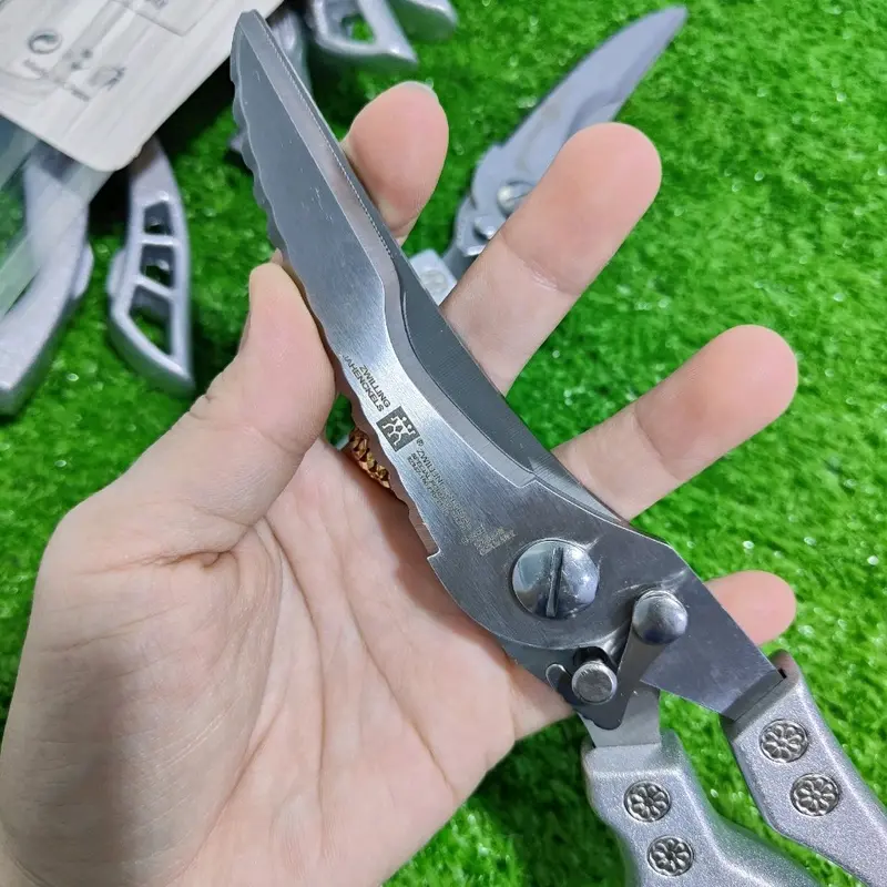 Kéo Cắt Xương Gà,Vịt Thép SK5 Không Gỉ Lực Cắt Mạnh,Rất Bén Loại Tốt keo cat gavit 5