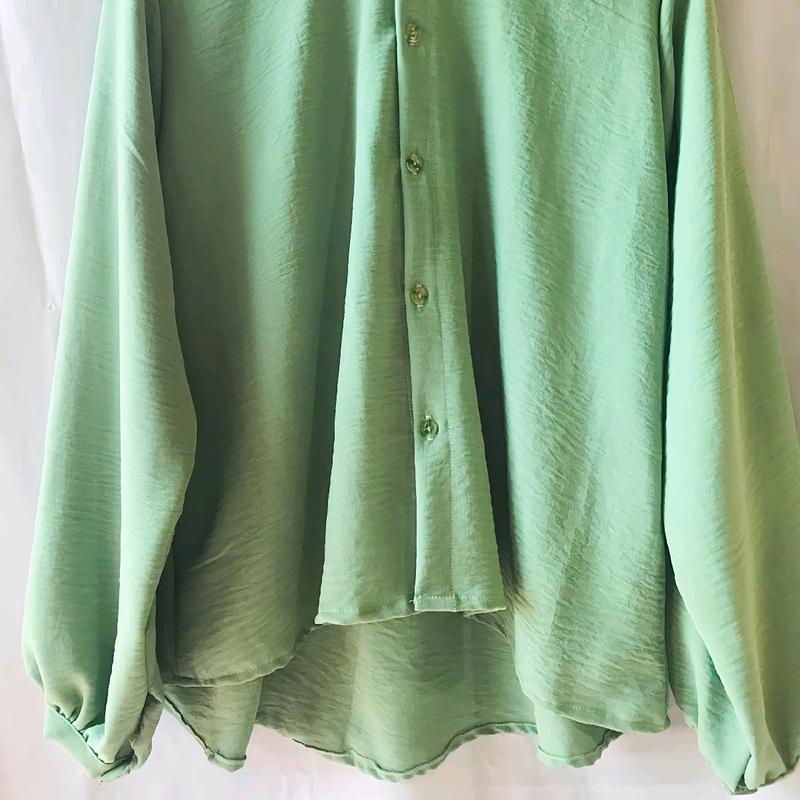 Kemeja WilMi || Atasan Wanita || Kemeja Korean crinkle airflow || Baju Kancing Nyaman Panjang Oversize Basic Santai Linen 1