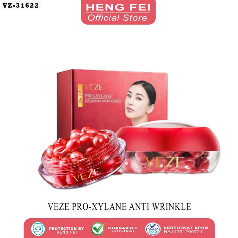 BPOM VeZe 30 Buah Kapsul Wajah Esensi Vitamin E Anti Kerut Pemutih Pelembab Peremajaan Kulit Serum Wajah Kapsul Anti Penuaan - FZ31622 0