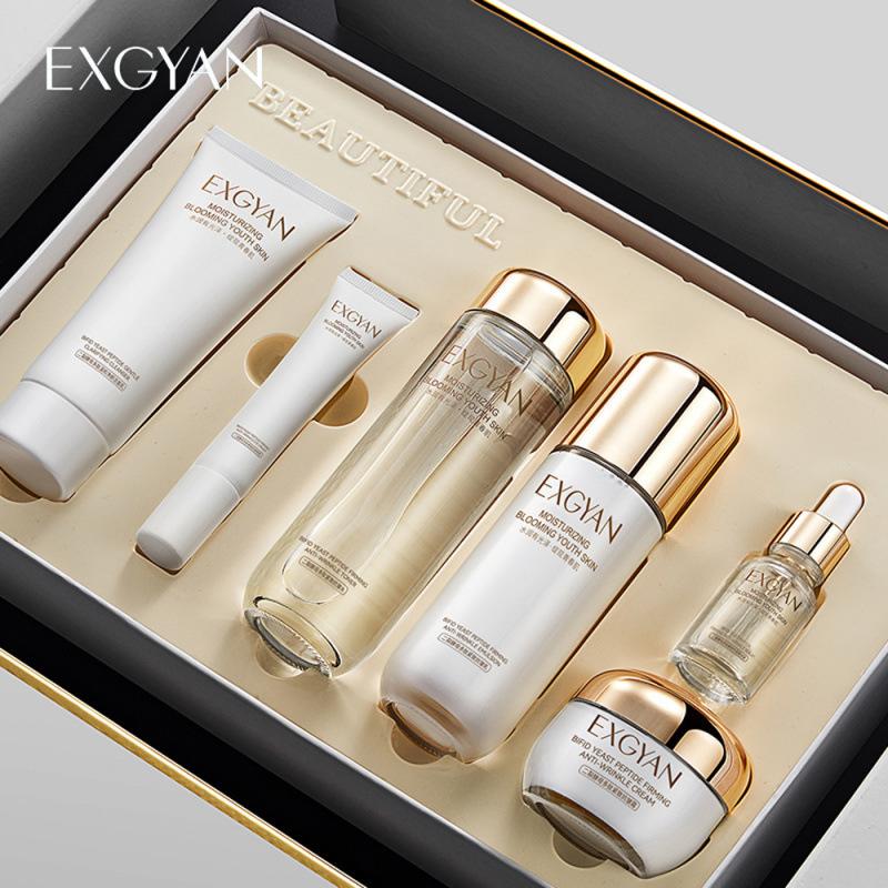 Bộ chăm sóc da Bifida Ferment Lysate & Multi-Peptide 6 món| Chương trình dưỡng ẩm và săn chắc hoàn chỉnh| Bộ sản phẩm giá trị bán buôn Yixiangyuan (Sữa rửa mặt, Nước hoa hồng, Serum, Kem dưỡng mắt, Kem dưỡng da)