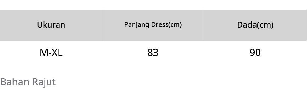 xfashion - Dress Rajut Andin / Dress Rajut Super Premium / Rajut Dress Babydool / Dress Rajut / Rajut / Dress Natalan / Dress Rajut Polos Casual Wanita Baju Panjang Melar Mini