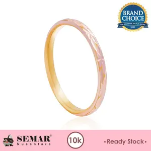 Cincin Emas Korea Style Lissa Ring Gold 10K Semar Nusantara