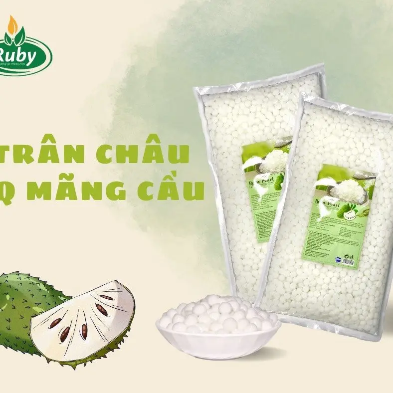 Chân Châu 3Q ĐỦ MÀU ĐỦ VỊ LOẠI MỚI GÓI 2KG -BẾP TRÀ SỮA SÓC KUN Topping 3