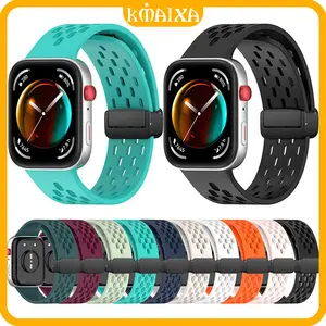 Silicone Strap for Huawei Watch Fit 3/4/4 Pro Strap Sport Breathable Soft Rubber Band Replaceable Wristband Accessories Tali Jam Tangan Smartwatch for Huawei Fit 4/4 Pro