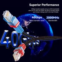 Gambar Vention Kabel Lan Cat8 Cat.8 40Gbps RJ45 SFTP Gaming Patch Ethernet - IKJ, 1 Meter dari Vention Authorized Store Kota Administrasi Jakarta Barat 4 Tokopedia