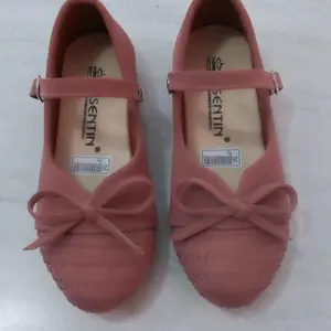 sepatu flat/balet anak motif tengah kekinian