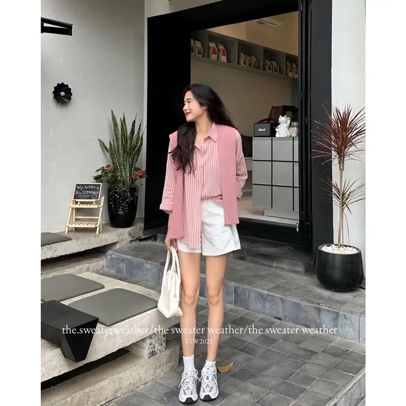 Khăn choàng len mỏng kiểu giả áo khoác vai nhiều màu trẻ trung năng động 8