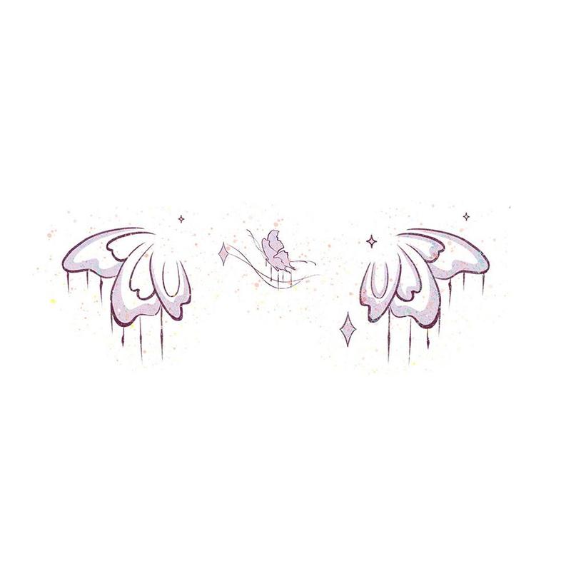 Product Introduction of Glitter Cartoon Temporary Tattoo Sticker Waterproof Colorful  Body Legs Arm Art Fake Tattoo Festival Party  Tattoos 15