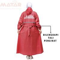 Gambar Mantel Gamis Wanita Muslimah / Jas Hujan Wanita By MATAR Anti Rembes Dewasa Syari Tebal PVC Rust-Proof Raincoats outfit outdoor - Gamis Mocca, L dari Ar Rafan Store Kota Depok 5 Tokopedia