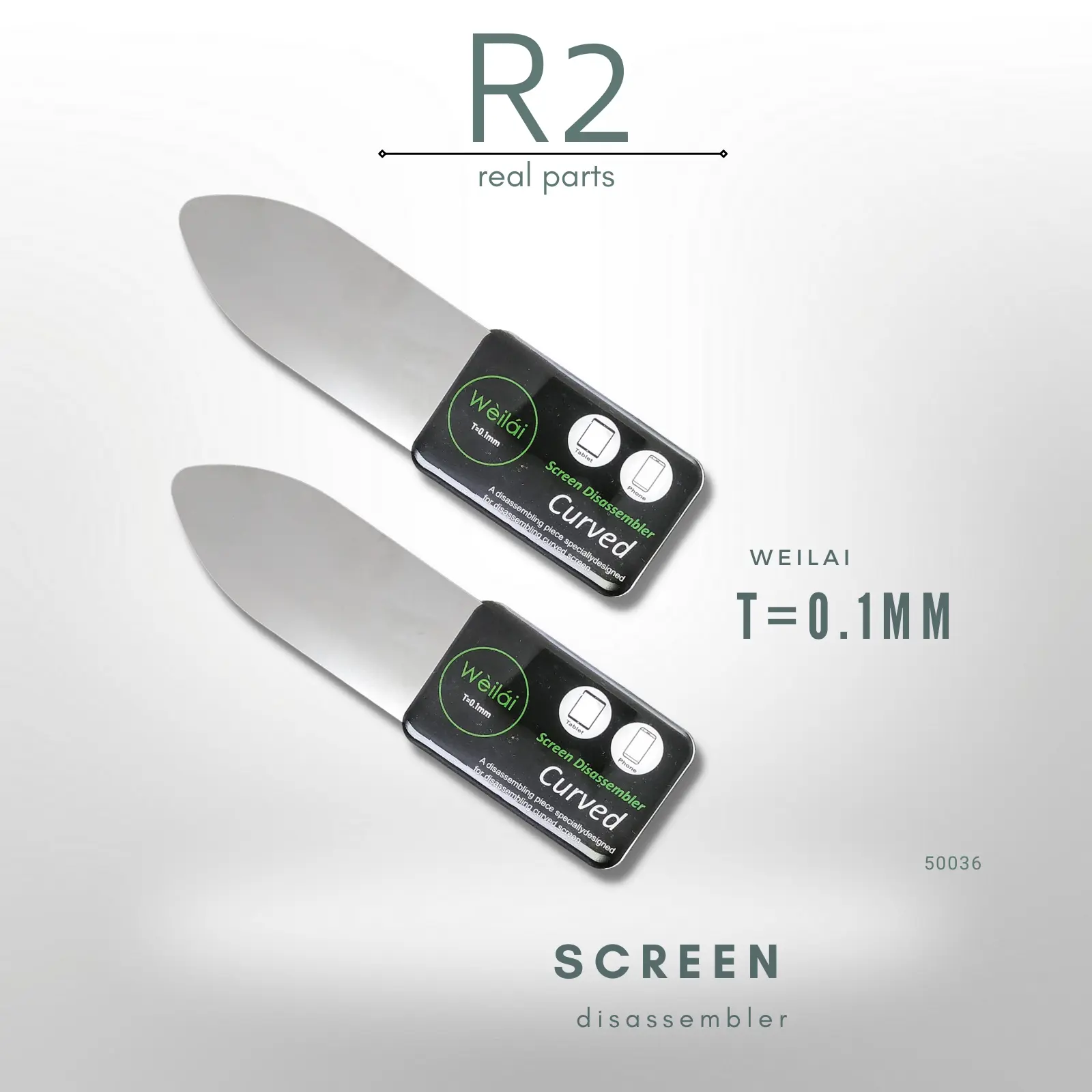 Plat Pembuka LCD Touchscreen Frame WEILAI T-01 Opening Tools