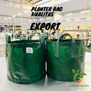 Planter Bag Eco Pack 11 20 35 50 75 Liter Original HDPE Hijau TabulamPot Kualitas Ekspor
