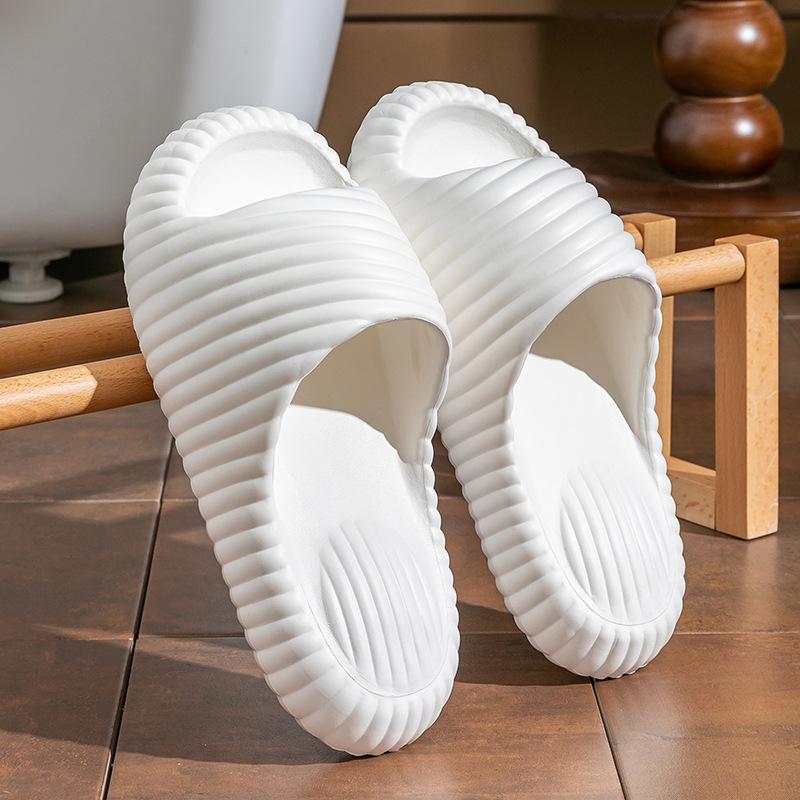Stepping on Poop Feeling Slippers for Women, Summer Indoor Home Thick Sole Non-Slip EVA Couple Sandals, Men's Summer Outdoor Wear 7
