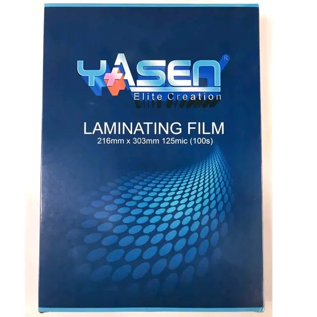Yasen Laminating Film A4/ Short /Long 125 microns