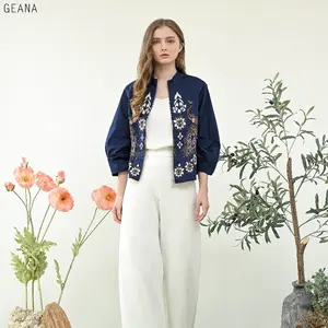 GEANA JACKET STANDAR & JUMBO - JACKET BATIK WANITA