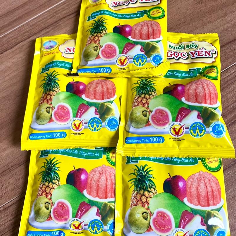 Combo 250 gói 100gam muối sấy ngọc yến hàng chuẩn xưởng gốc!!! 5