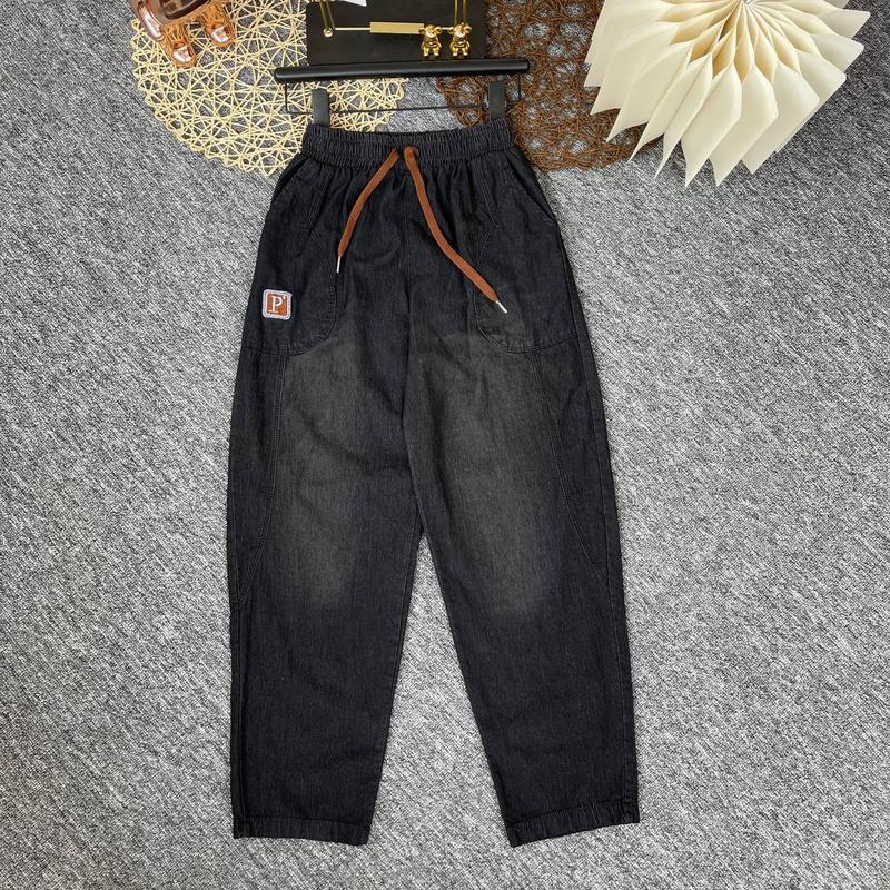 Quần jeans mềm dáng baggy chuẩn dáng có size đến 75kg 7