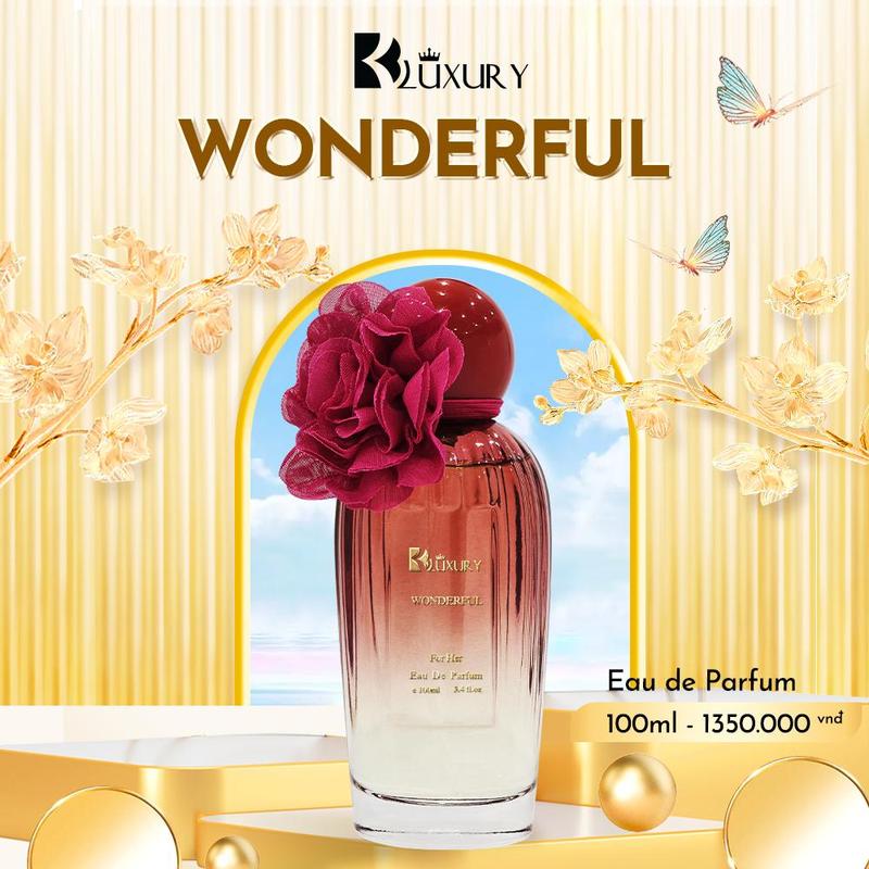 Nước Hoa Nữ Perfume BK LUXURY Wonderful 100ml
