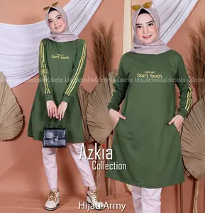 KAOS TUNIK WANITA BAHAN BABYTERRY