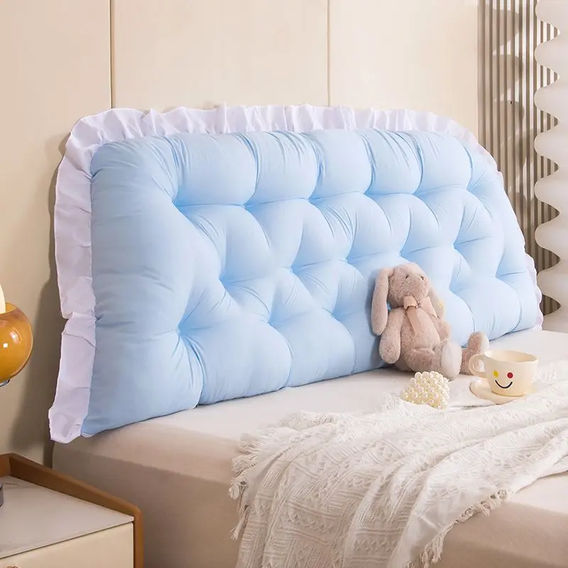Đệm Ghế Sofa Đầu Giường Đệm Nệm Mềm, Tựa Lưng Lớn, Phong Cách Ins, Đồ Trang Trí Giường Công Chúa Dễ Thương, Vỏ Mềm Tatami, Thích Hợp Cho Ký Túc Xá Và Ghế Sofa 5