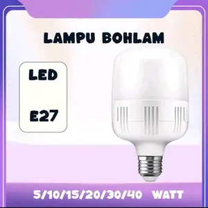 Lampu Led Murah E27 Putih 5W 10W 15W 20W 30W 40W 45W 55W 60W