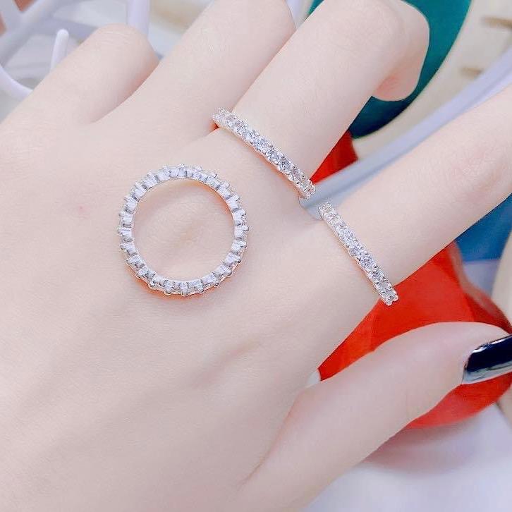 Nhẫn bạc nữ  full đá không đá chủ bạc LOPA.SK09  Kỷ niệm, xinh xắn , trang sức , phụ nữ , điểm nhấn,thu hút , thời trang , quà tặng , sinh nhật , bạn thân