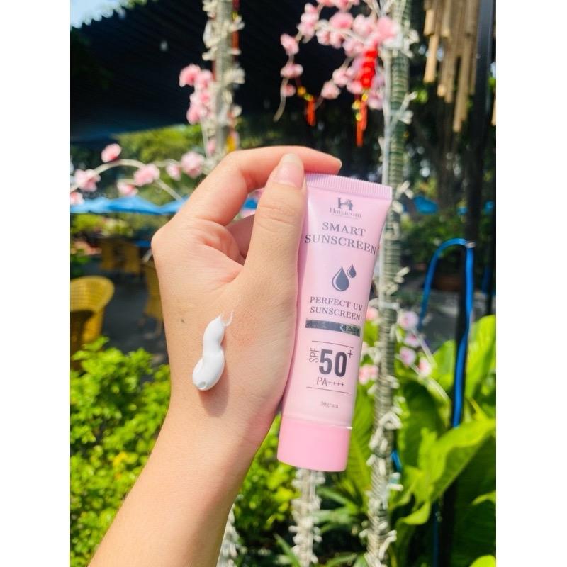 Kem Chống Nắng HANACOM Cẩm Tiên SPF50/PA++++ 65g - Thấm nhanh, Nâng tone, Dưỡng ẩm, Nhẹ mặt, Bảo vệ da toàn diện - Sunscreen, Skincare 5