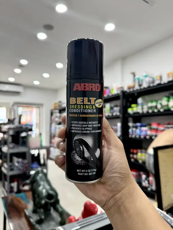 CHAI XỊT BẢO DƯỠNG DÂY CUROA ĐẾ TỪ MỸ ABRO BELT DRESSING & CONDITIONER 170G dts 0