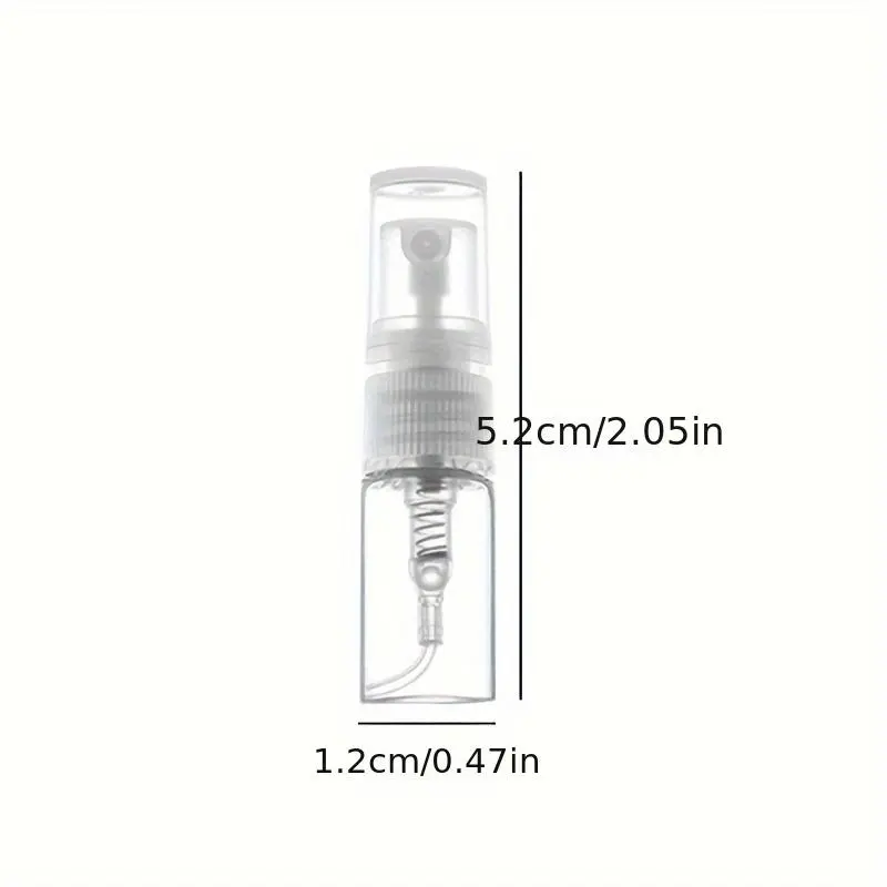Portable Perfume Bottle Set, 21pcs/set Including 18pcs 2ml Empty Perfume Spray Bottle and 3 Accessories, Refillable Perfume Atomizer Bottle, Travel Sprayer Bottle, Perfume Dispenser, Skin Care Tools 5