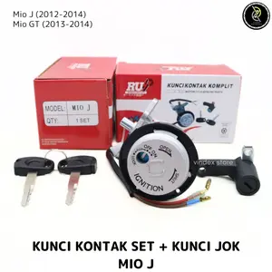 KUNCI KONTAK SET PLUS KUNCI JOK BELAKANG MIO J MIO GT 2013 2014 54P