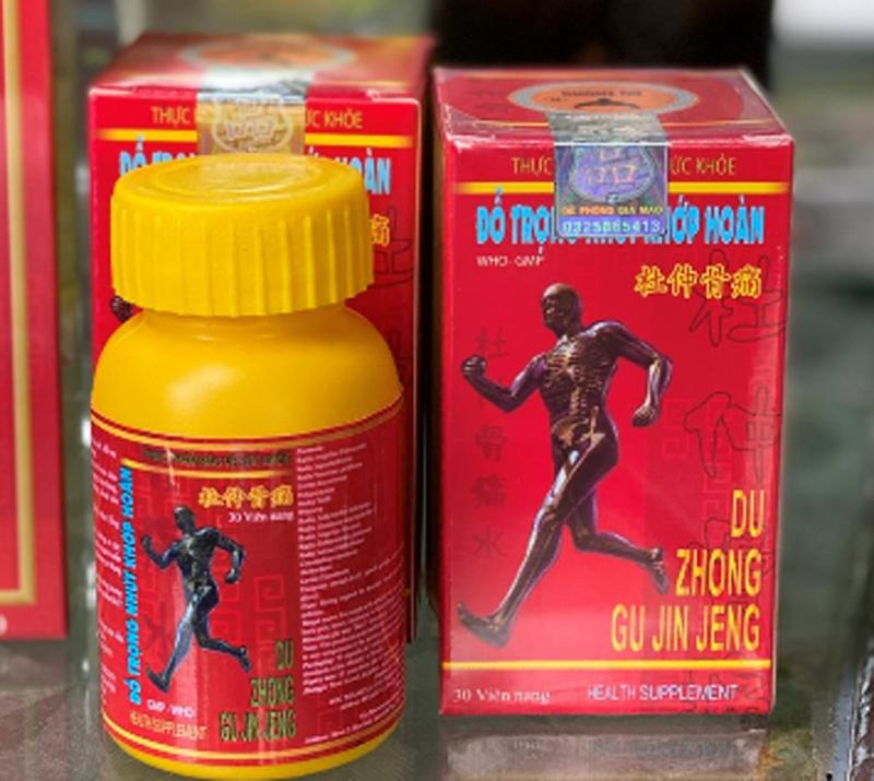 Đỗ trọng nhức khớp hoàn chai viên 30V hàng nội địa hỗ trợ xương Người lớn 0
