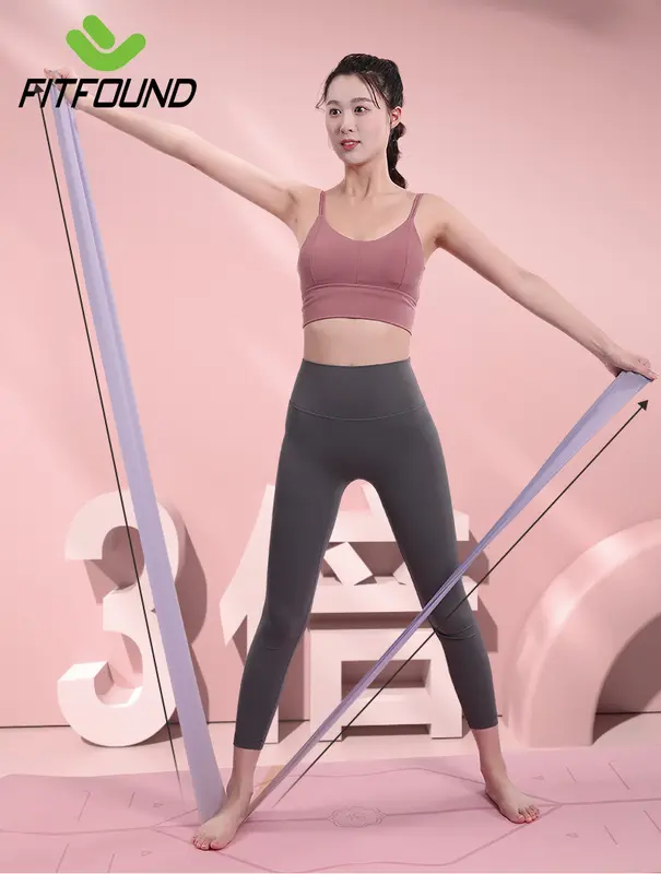 Thera Band- Dây Cao Su Kháng Lực Bản Thun  Đàn Hồi  Tập Gym Yoga Pilates Thể Lực Dài 1.5M-2M 1
