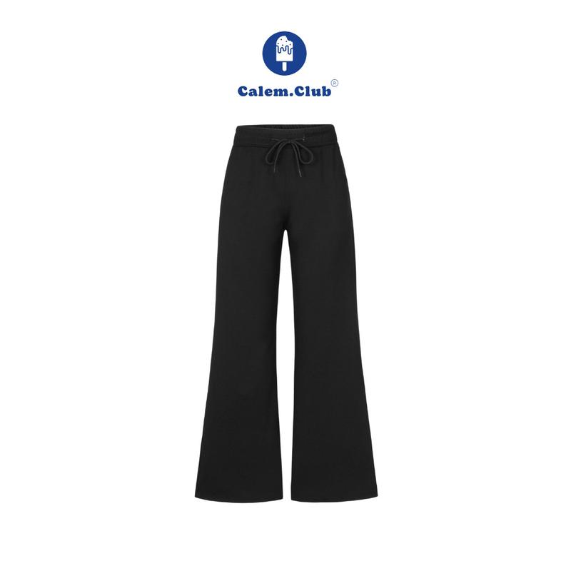 Calem Club - Quần ống loe UMI PANTS cạp thấp phiên bản Premium chống nhăn Y2K quần ống loe nữ