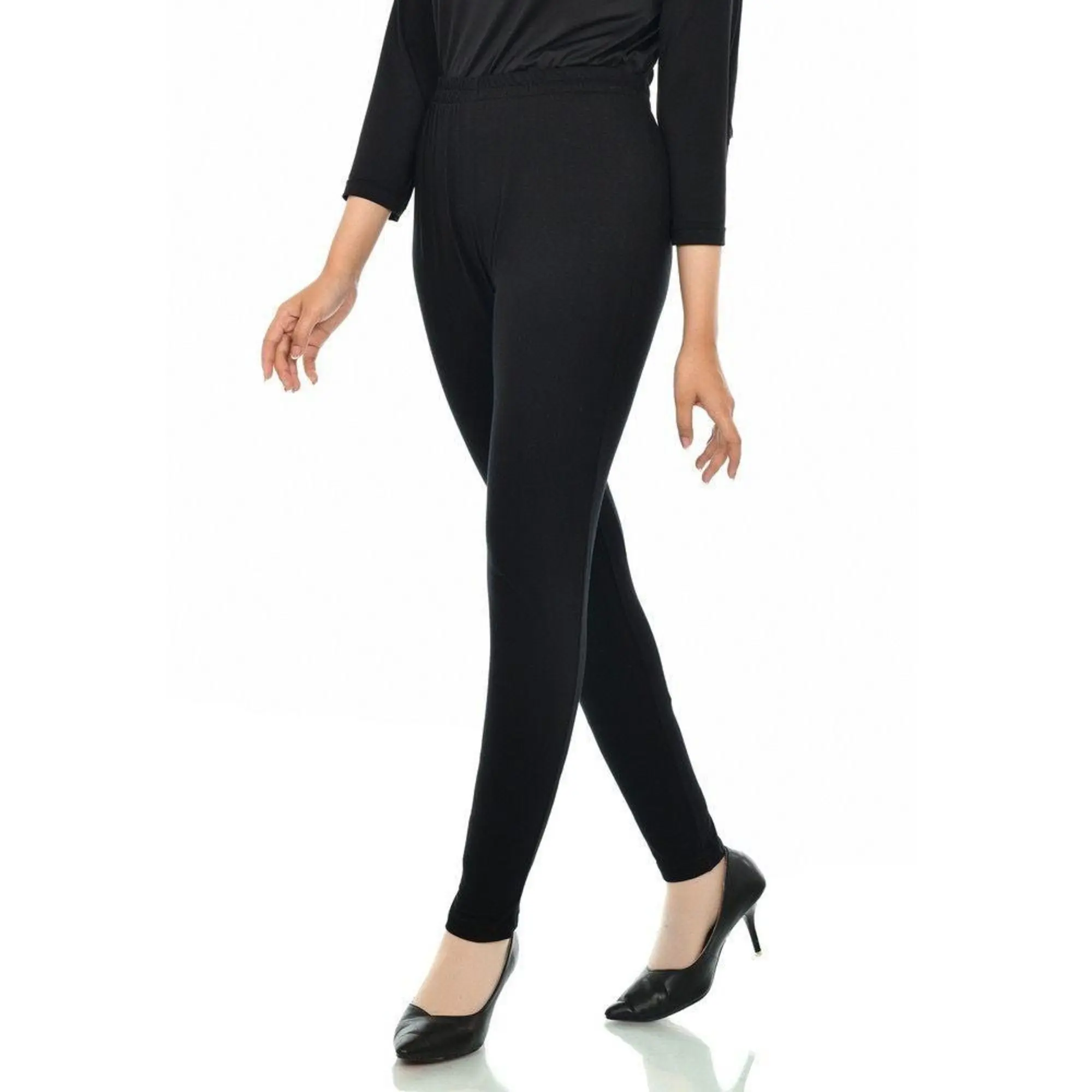 HUN Premium Leging Wanita Polos
