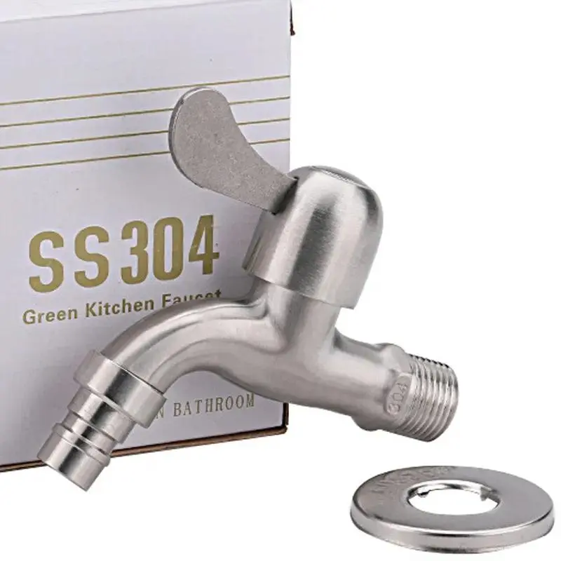 Đầu vòi nước inox 2 đầu ra - Vòi Xả Nước Đôi 2 Đầu Ra  Cấp Nước Máy Giặt Inox 304 Cao Cấp mẫu mới mạ vàng 6