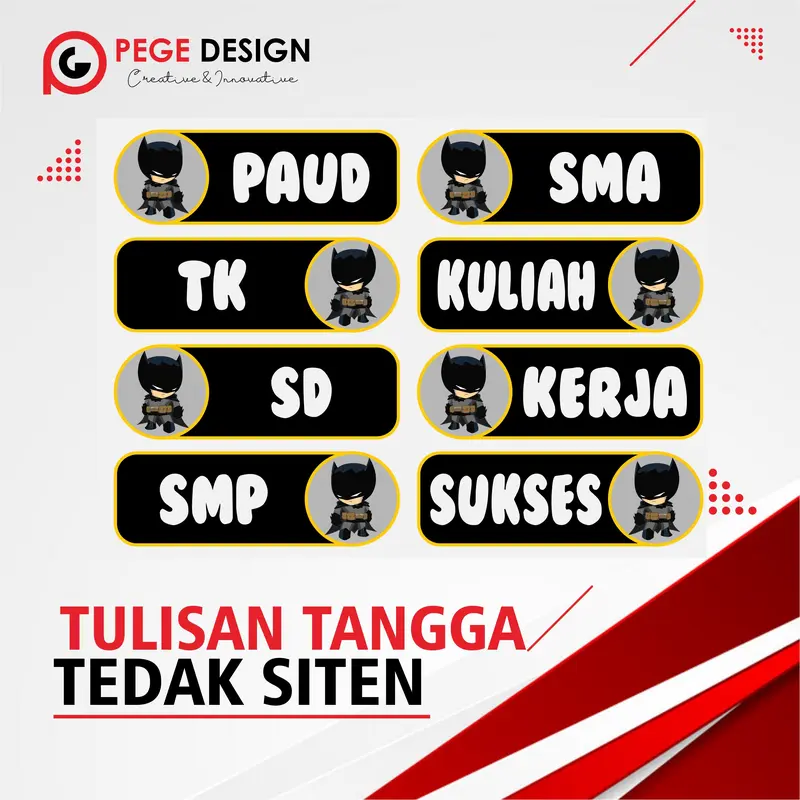 TULISAN TANGGA TEDAK SITEN 5