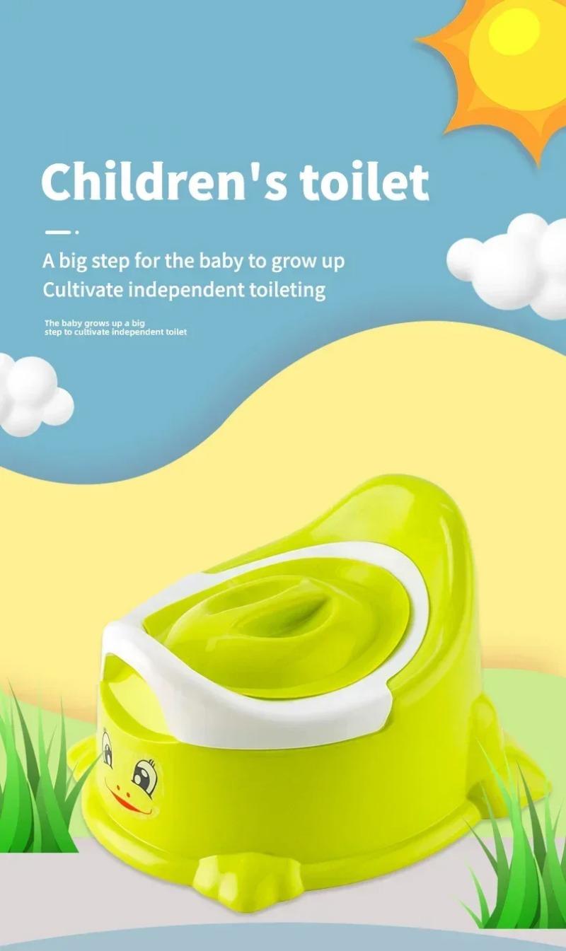 Product Introduction of Baby Portable Potty Cute Plus Size Baby Toilet Training Chair With Detachable Storage Cover Easy To Clean Children's Toilet 3