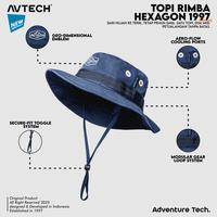 Gambar AVTECH - Topi Rimba Outdoor Adventure Quickdry Unisex Dewasa All Size - TOPI RIMBA HEXAGON 1997 - Navy dari Avtech Adventure Technology Kota Administrasi Jakarta Timur 2 Tokopedia