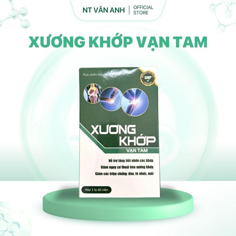  Viên Uống Xương Khớp  Hộp 60 Viên  - Hỗ Trợ Vận Động Linh Hoạt Bổ Sung Dưỡng Chất - Nhà Thuốc Vân Anh TB 