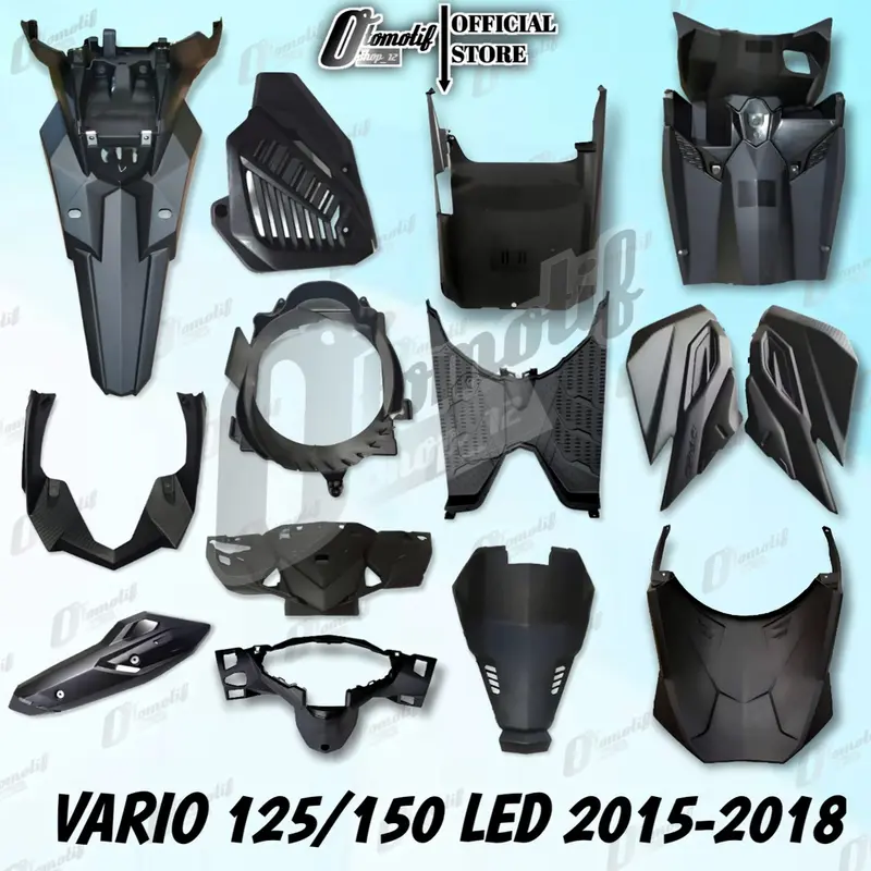Cover Eceran Full Body Kasar Vario 150 / 125 Led Old K59 K60 / Satuan Bodi Kasar Honda Vario 150 Lama 2015-2018