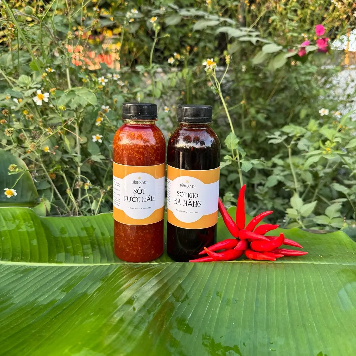 {DEAL TỐT}Combo 1 Chai sốt nước mắm 500ml+1 chai sốt kho đa năng lớn 500ml