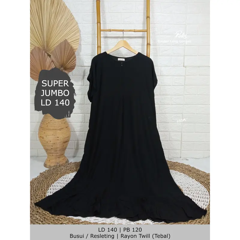 Daster Jumbo LD 140 Rayon Twill (Tebal) Best Quality 1