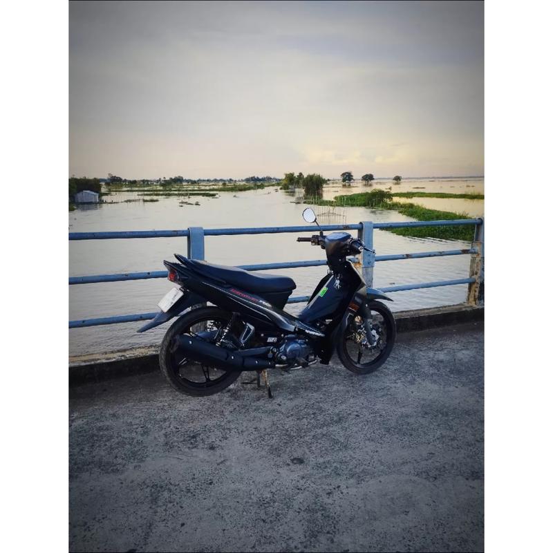 Kính kiểu YAZ gắn mọi loại xe máy Exciter Sirius Winner Sonic Wave Dreem Gương chiếu hậu 6