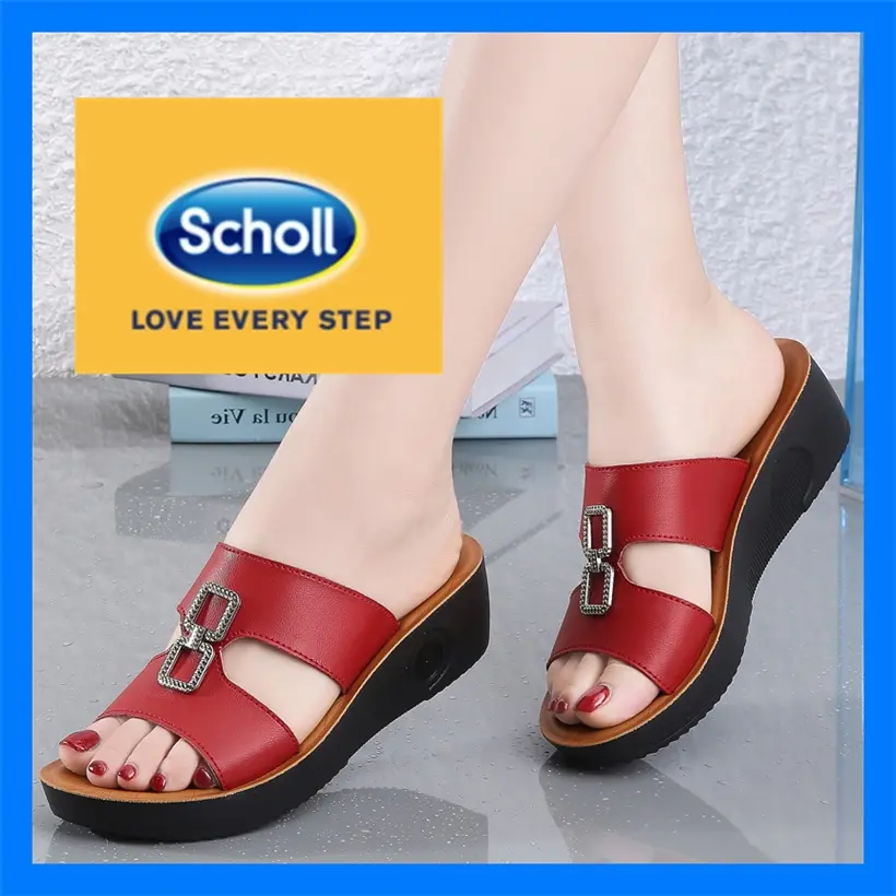scholl women shoes Women's scholl casual leather shoes scholl ladies shoes Boat Shoes Loafers Shoes