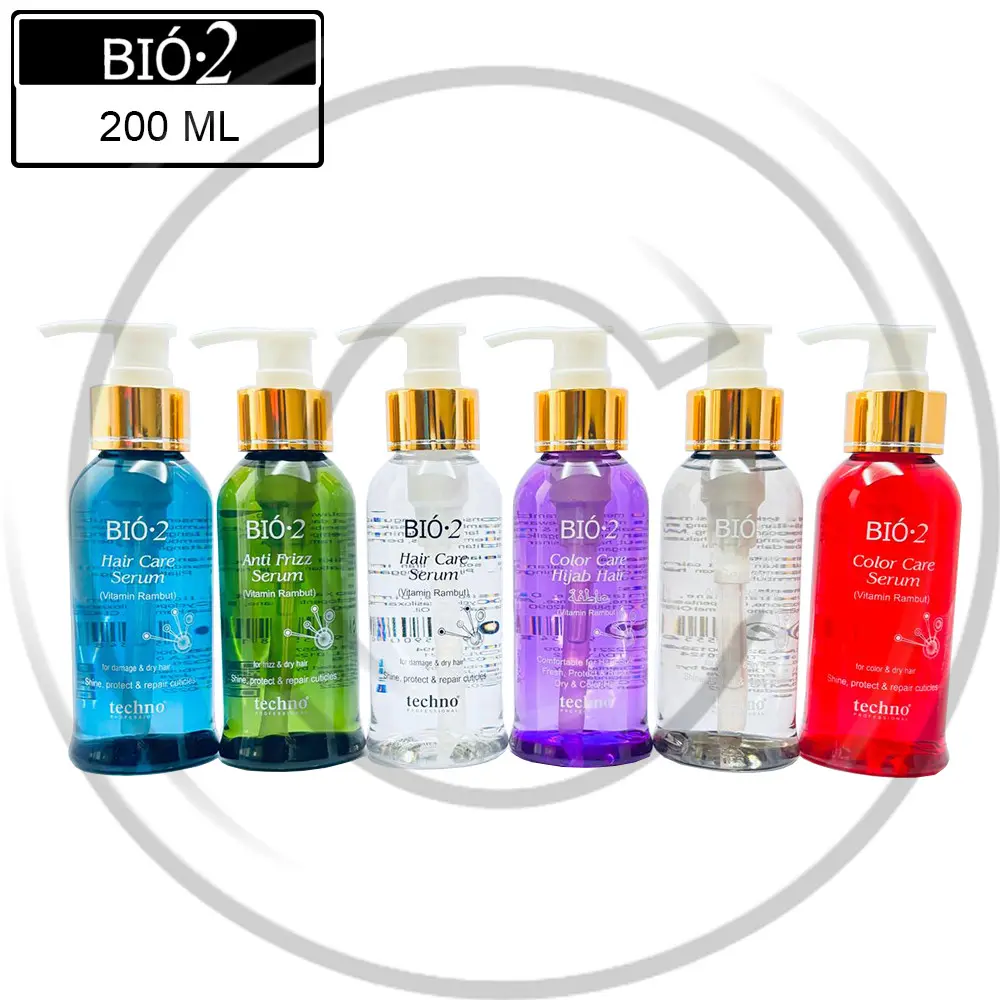 (200ml) BIO-2 Techno Professional Hair Care Serum / BIO2 Serum Rambut / Vitamin Rambut - CO shampoo