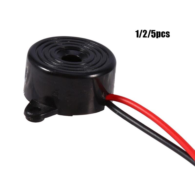 Product Introduction of 1/2/5pcs 23x12mm 95DB Copper Wire Tin Plated 10A Piezo Multi-tone Claxon Horns Continuous Sound Beeper Electronic Buzzer Alarm 24