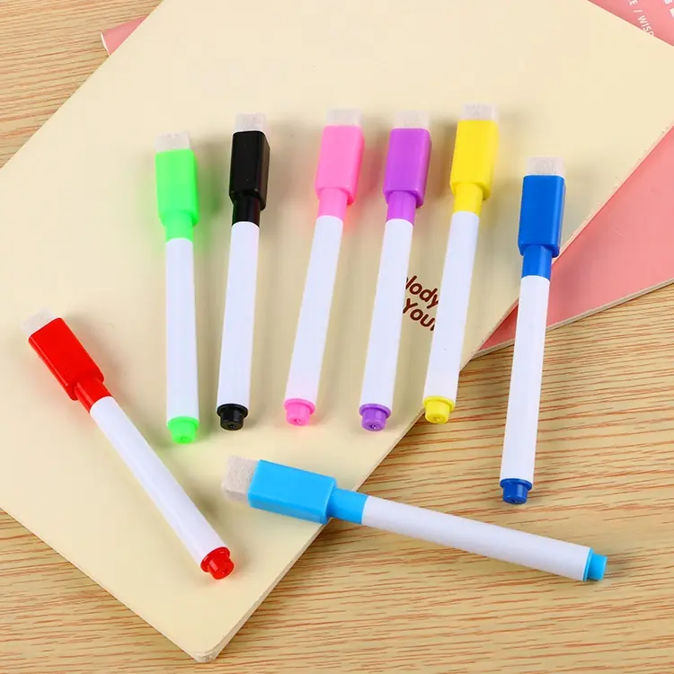 Bút dạ cho bé tập viết, xóa được, nhiều màu, có tẩy