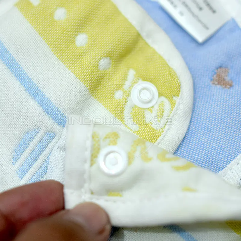 Slaber Kain Bayi BY-654-ST Slabber Bayi Baby Bib Sleber Slaber Makan Bayi Celemek Makan Bayi Clemek Air Liur Bayi Tatakan Makan Bayi Tatakan Air Liur 5